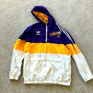 Adidas Lakers Windbreaker